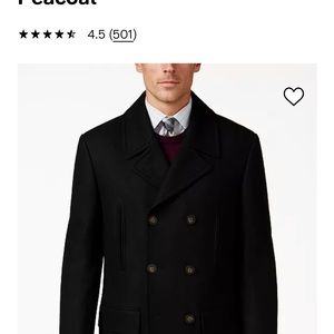Mens pea coat by Lauren